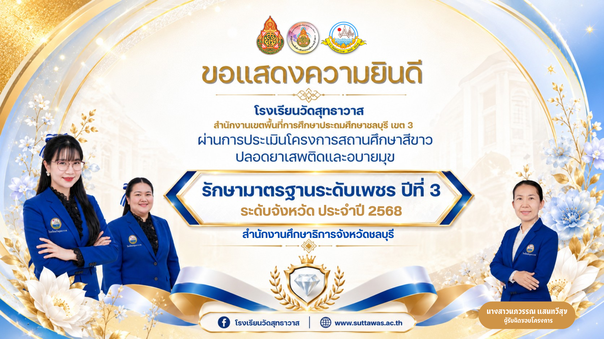 สำเนาของ เทมเพลตเกษียณอายุราชการ